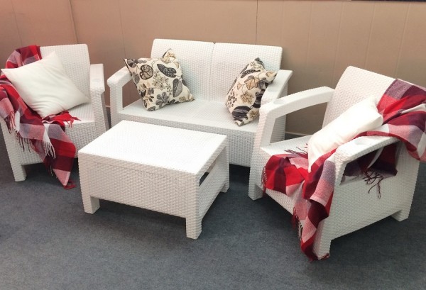 Комплект Yalta Terrace Set белый купить в Копейске