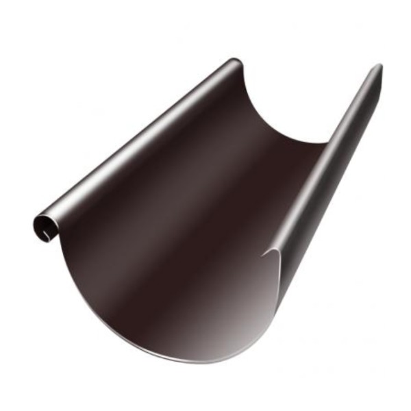 Водосток Grand Line 150x100 – Желоб 3м RAL 8017 купить в Копейске