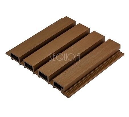 Доска фасадная ДПК SEQUOIA co-extrusion LIGHTBROWN купить в Копейске