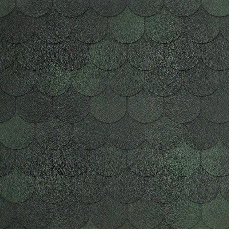 Гибкая черепица Tegola ASSISI verde 473 купить в Копейске