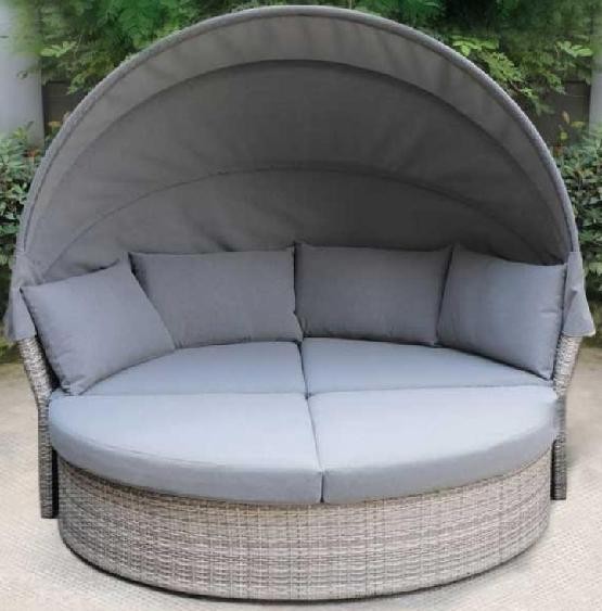 Диван-Трансформер AFINA плетеный из иск. ротанга AFM-325G Grey купить в Копейске