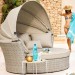 Диван-Трансформер AFINA плетеный из иск. ротанга AFM-325 Beige купить в Копейске