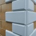 Угол Наружный к Фасадным Термопанелям Доломит Дагестанский Камень 400 мм Белый купить в Копейске