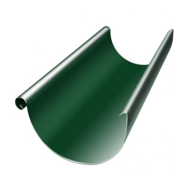 Водосток Grand Line 125x90 – Желоб 3м RAL 6005 купить в Копейске