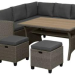Комплект мебели AFINA плетеной из иск. ротанга AFM-307G-Grey купить в Копейске