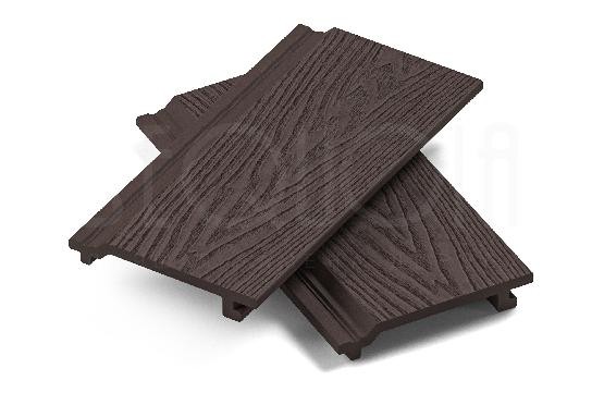 Доска фасадная ДПК 3D SEQUOIA Evolution WOOD BROWN купить в Копейске
