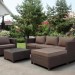 Комплект мебели AFINA плетеной из иск. ротанга YR821A Brown/Beige купить в Копейске