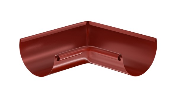 Водосток Aquasistem, система 125x90 - Угол желоба, внутренний 90° RR 29 Бургундский купить в Копейске