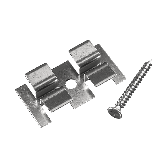 Клипса с саморезом, Grinder шовный монтаж 5 mm купить в Копейске