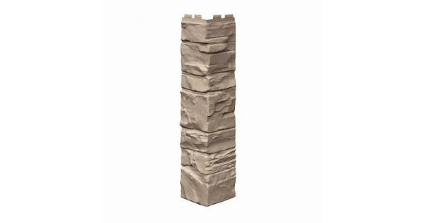 Угол наружный VOX Solid Stone Lazio камень светлая глина купить в Копейске