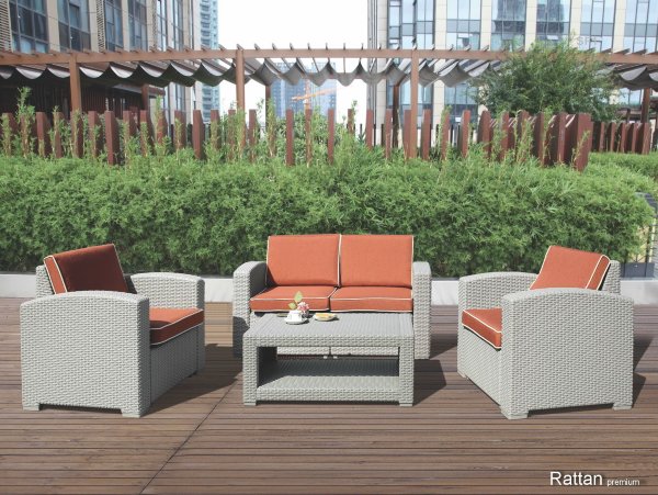 Уличные диваны и кресла коллекции Rattan Premium 4 купить в Копейске