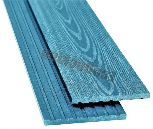Заборная доска   из ДПК ECODECKING Лазурь купить в Копейске