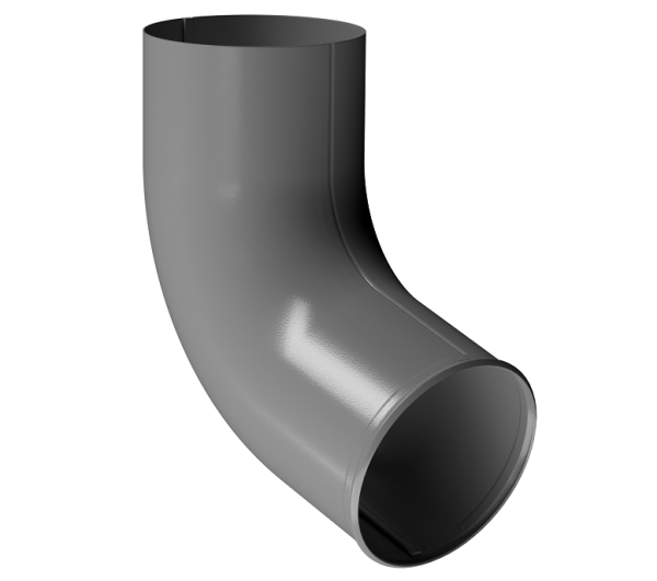 Отвод трубы D90 Döcke STAL PREMIUM Графит, (RAL 7024) купить в Копейске