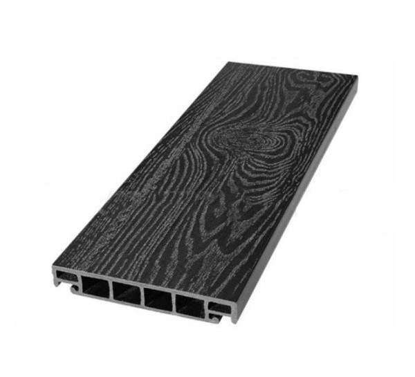 Террасная доска из ДПК SW Salix (T) 2D чёрный купить в Копейске