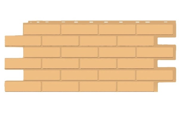 Фасадная панель T-Siding Кирпич Модерн Эко Крем купить в Копейске