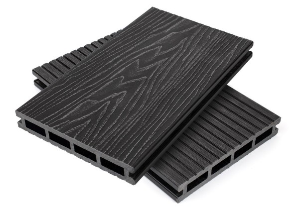 Террасная доская ДПК NanoWood Nature 3D пустотелая Графит купить в Копейске