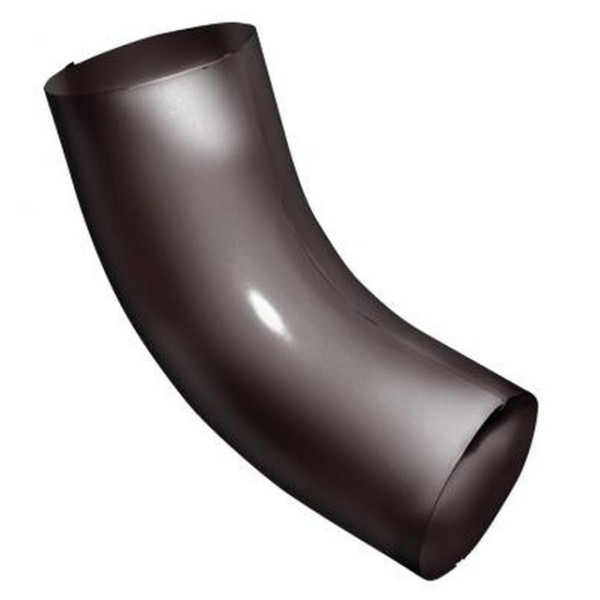 Водосток Grand Line 125x90 – Колено трубы RAL 8017 купить в Копейске